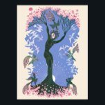 Erté - Seasons, Vår, 1970 Poster<br><div class="desc">Erté - Seasons,  Vår,  1970</div>