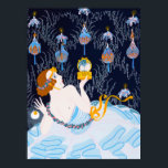 Erté - Stolen Kisses Poster<br><div class="desc">Erté - Stolen Kisses</div>