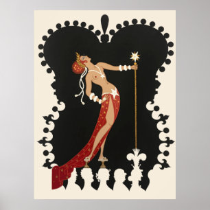 Erté - the Seven Deadly Sins Suite, Pridet Poster