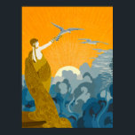 Erté - Vingar of Victory Poster<br><div class="desc">Erté - Vingar of Victory</div>