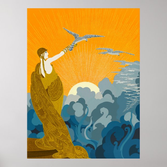 Erté - Vingar of Victory Poster (Framsidan)