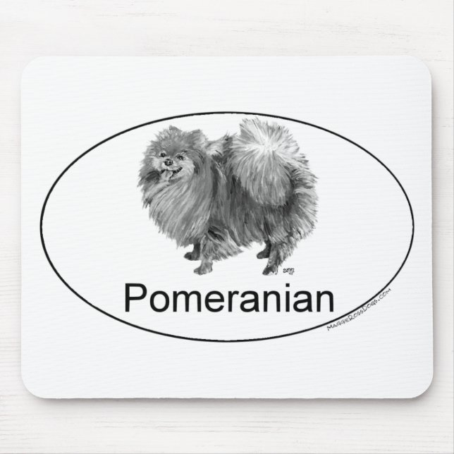 Eruo Pomeranian Hund Musmatta (Framsidan)