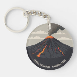 Eruption från Hawaii Vulkaners nationalpark