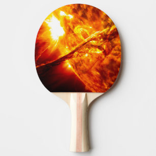 Eruption från sol - framträdande plats pingisracket