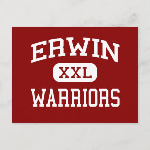 Erwin - Warriors - Mitten - Asheville Vykort