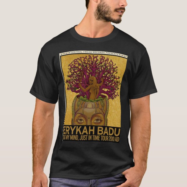 Erykah Badu Active T-Shirt (Framsida)