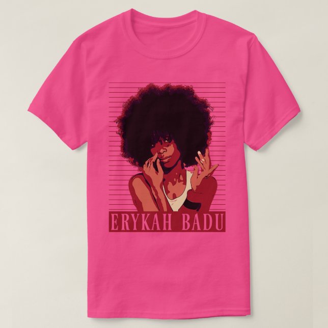 Erykah badu brun vintage t shirt (Design framsida)