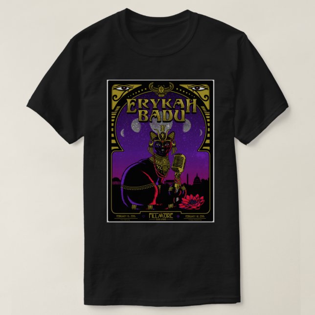 Erykah Badu Classic T-Shirt (Design framsida)