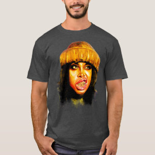 Erykah Badu Vintage RNB Crewnackskjorta T Shirt