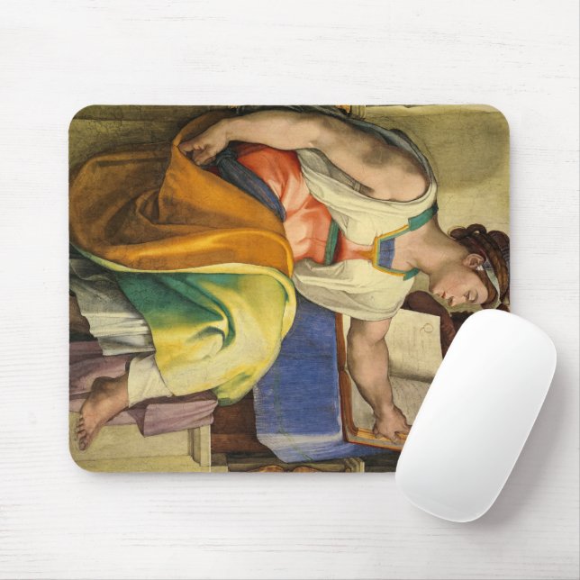 Erythraean Sibyl av Michelangelo Musmatta (Med mus)