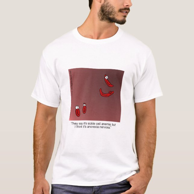 Erythrocyte som äter oordningar tröja (Framsida)