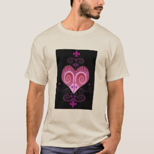 ERZULI FREDA DAHOMEY VEVE SECRET VODOU GEOMETRY T SHIRT
