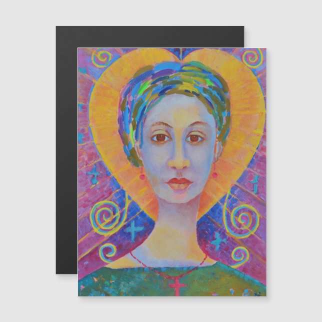 Erzulie Freda voodoo (Fram/baksida)