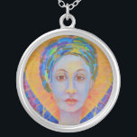 Erzulie Freda voodoo Goddess Wudu New orleans Silverpläterat Halsband<br><div class="desc">Erzulie Freda voodoo Orleans, syster till Erzulie Dantor Wudu art - trycker på olika material. En underbar presentidé för att göra ditt hem ljusare. Köp även den här teckningen på telefonväskor, kläder, mugg, kuddar och annat. Poster och konst Skriv ut på kläder och för väggen - olika bakgrunder - underbar...</div>