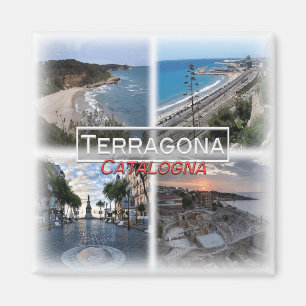 ES0128 Europa, Spanien, Katalogna, Terragona, Frid Magnet