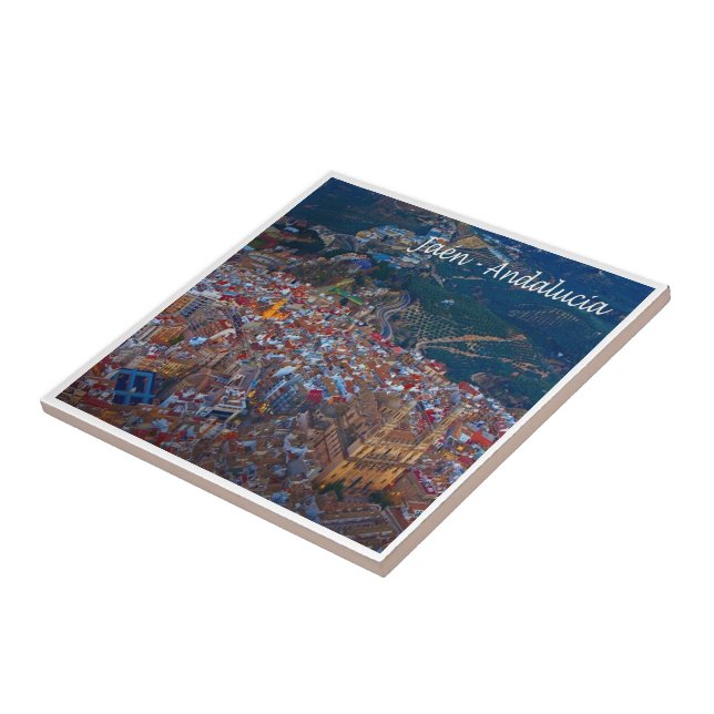 ES019 ANDALUCIA JAÉN Spanien Kakelplatta (Sidan)