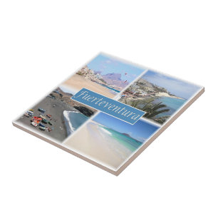 ES102 FUERTEVENTURA, Kanarieöarna Kakelplatta