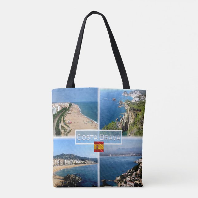 ES Costa Brava - Calella Beach - Tossa de Mar - Tygkasse (Baksida)