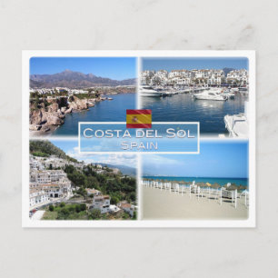 ES Costa del Sol - Nerja - Puerto Banus - Marbella Vykort
