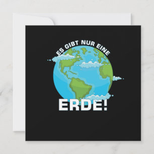 Es Gibt Nur Eine Erde Klimaschutz Umweltschutz Nat Inbjudningar