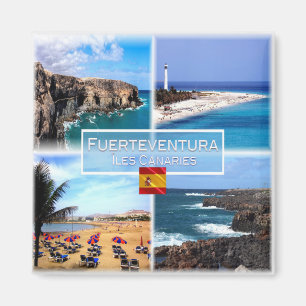 ES Iles Canaries - Fuerteventura - Cuevas de Ajyuy Magnet