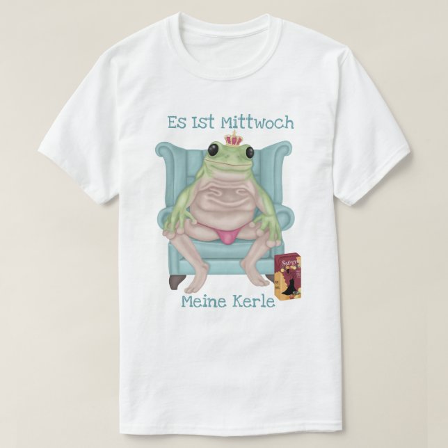 Es ist Mittwoch T Shirt (Design framsida)
