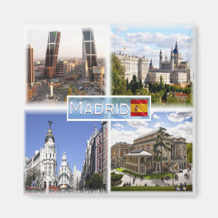 ES Madrid - Puerta de Europa - plaza de Castilla - Magnet