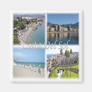 ES * Spanien - Costa Del Sol Magnet