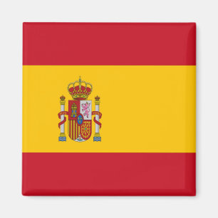 ES - Spanien - Flagga Magnet