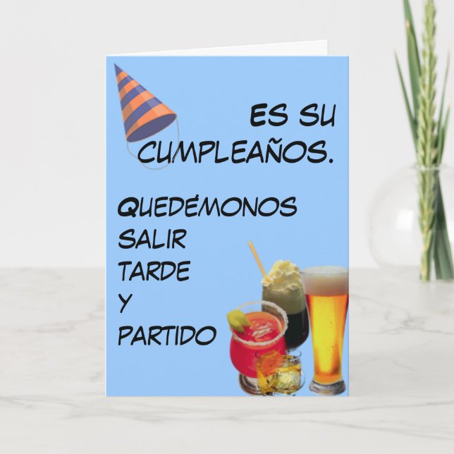 Es su cumpleaños kort (Framsida)
