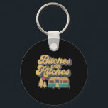 Es With Hitches Funny Retro Camping Rv Camper Gift Nyckelring<br><div class="desc">Es With Hitches Funny Retro Camping Rv Camper Gift Idea</div>