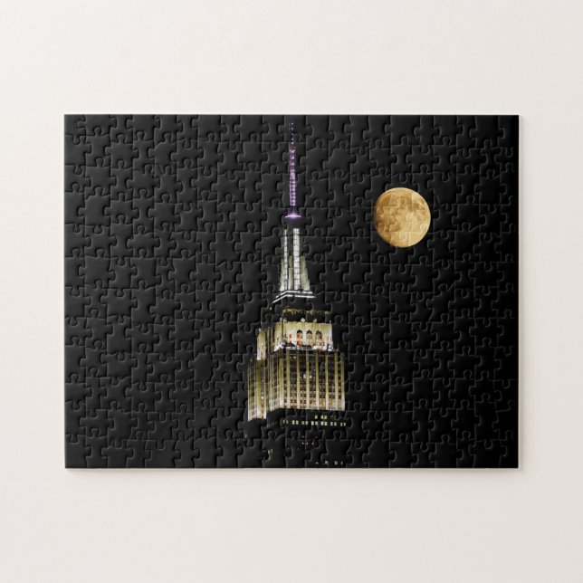 ESB på natten Pussel (Horisontell)