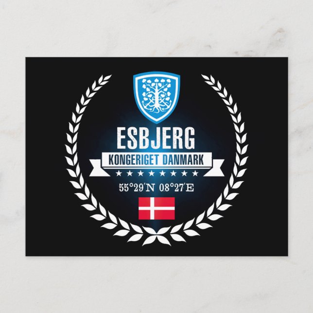 Esbjerg Vykort (Framsida)