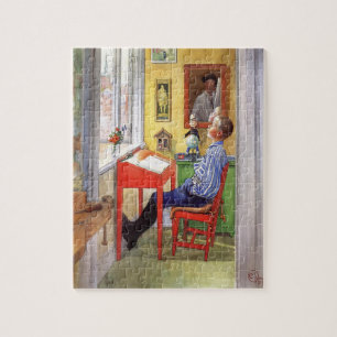 Esbjorn gjorde sin läxa av Carl Larsson Pussel