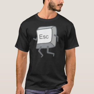 Esc Buton Tee Shirt