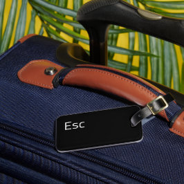 Esc-dator (Escape) Nyckel Bagagebricka