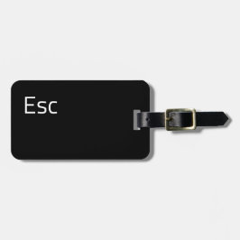 Esc-dator (Escape) Nyckel Bagagebricka