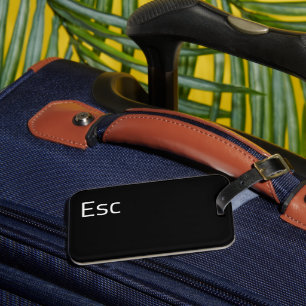 Esc-dator (Escape) Nyckel Bagagebricka