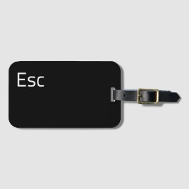 Esc-dator (Escape) Nyckel Bagagebricka