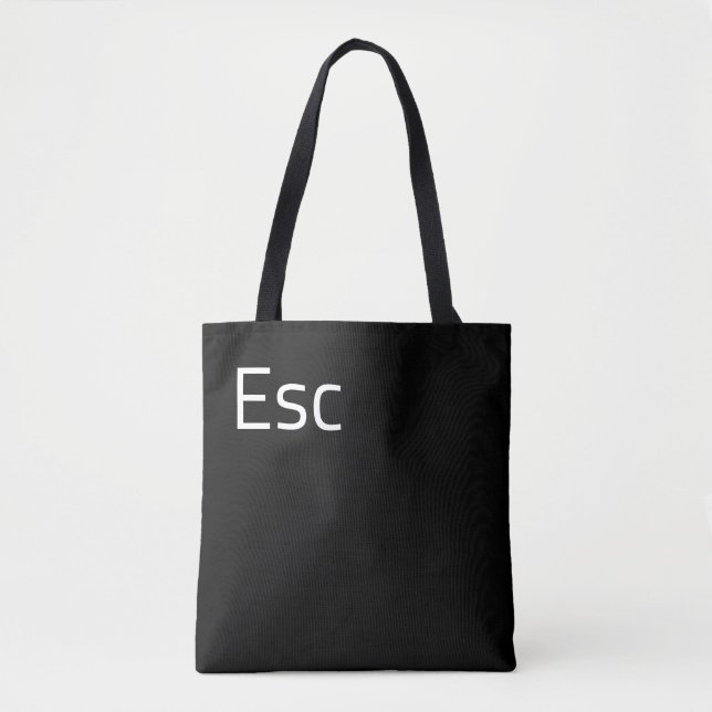 Esc-dator (Escape) Nyckel Tygkasse (Framsida)