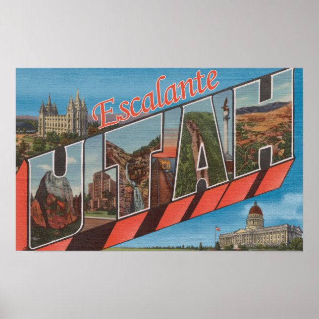 Escalante, Utah - Stora Brev Scenes Poster (Framsidan)