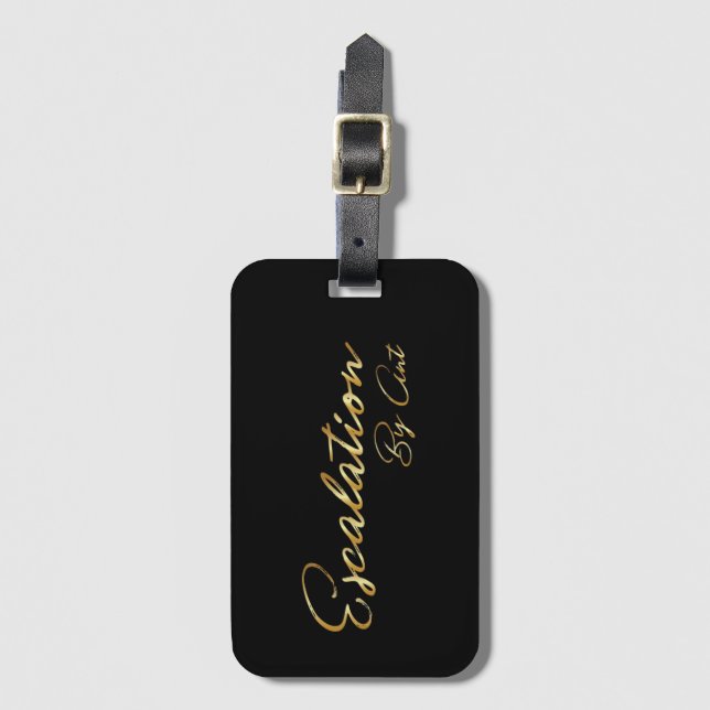 Escalation Luggage Tag Bagagebricka (Framsida vertikal)
