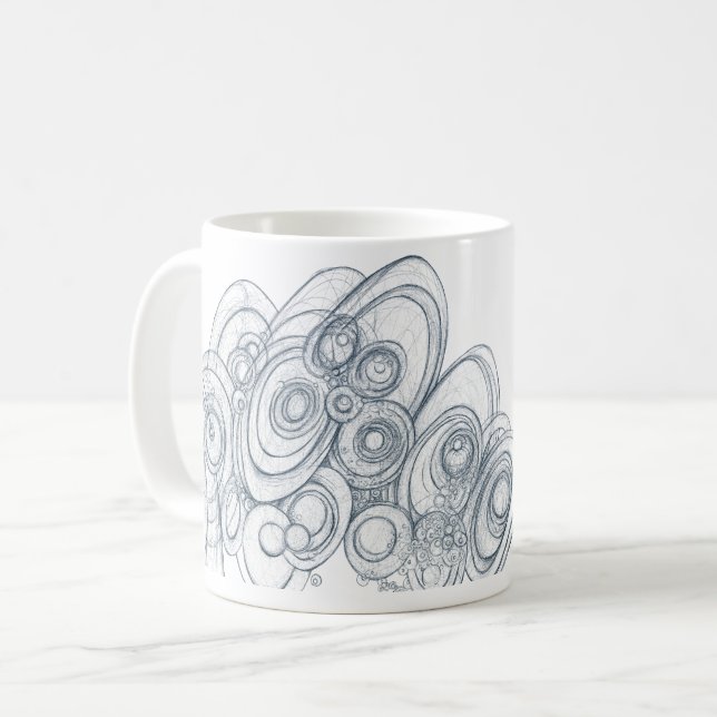 Escalerande belastning kaffemugg (Framsida vänster)