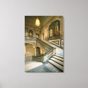 Escalieren de la Reine (drottning trappuppgång) Canvastryck