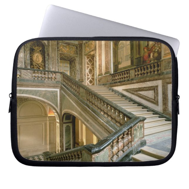 Escalieren de la Reine (drottning trappuppgång) Laptop Sleeve (Framsidan)