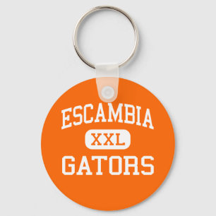 Escambia - Gators - High - Pensacola Florida Nyckelring