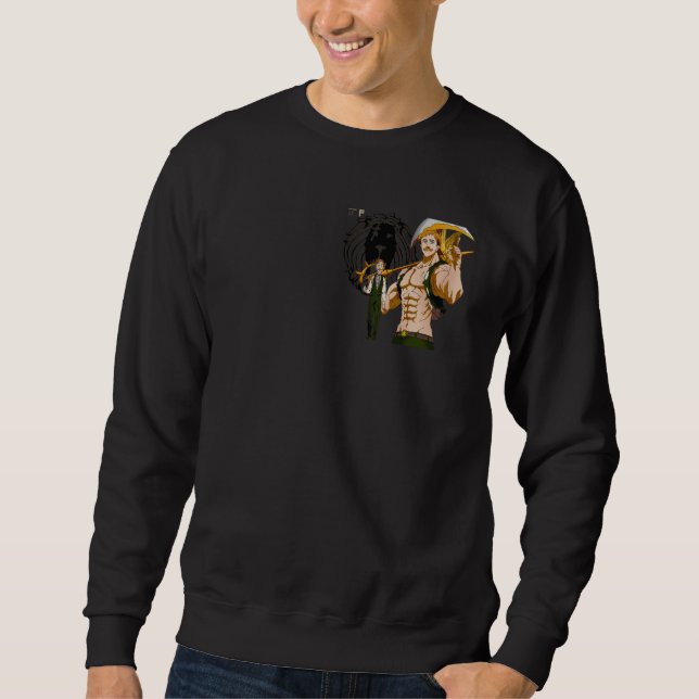 Escanor Sweatshirt – Seven Deadly Sins Anime Stree (Framsida)