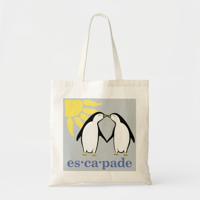 Escapade Logotyp Tote Tygkasse (Framsidan)