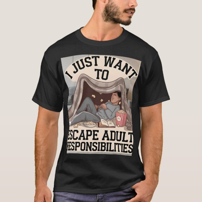 Escape Artist: Master of Mysigt Blanket Fort and S T Shirt (Framsida)