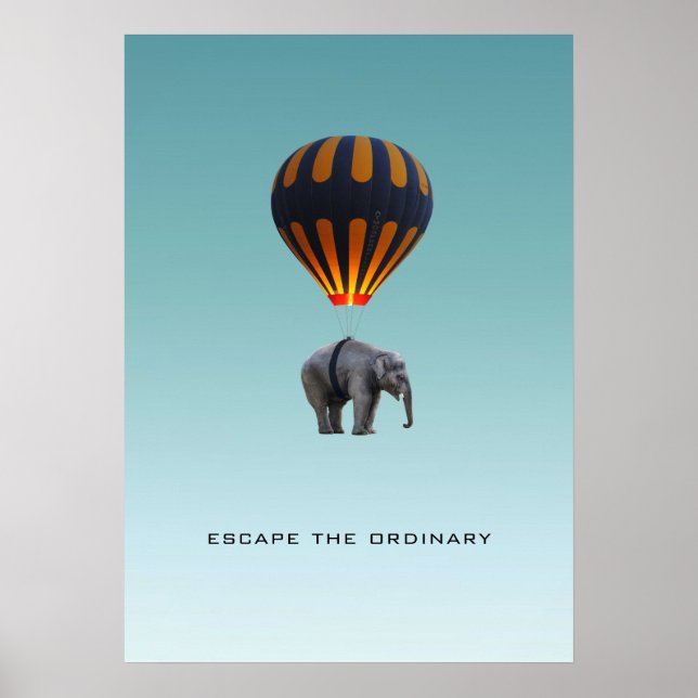 ESCAPE | ELEFANT POSTER (Framsidan)